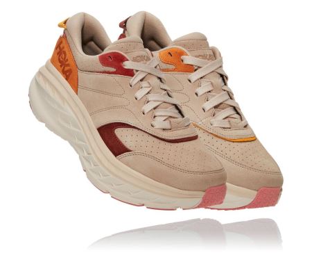 Hoka One One Bondi L Suede - Tenis Corrida Estrada Homem Multicoloridas | PT-rFaIDlE